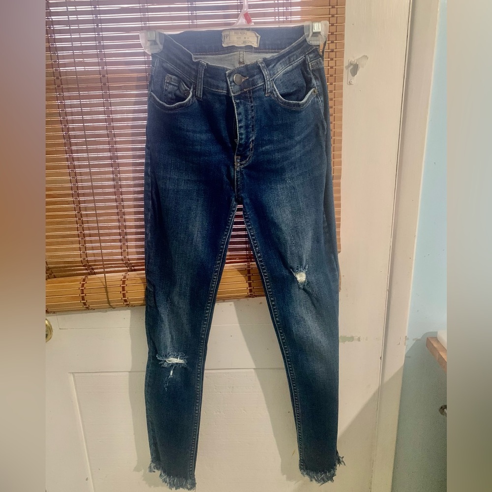 Free People distressed jeans